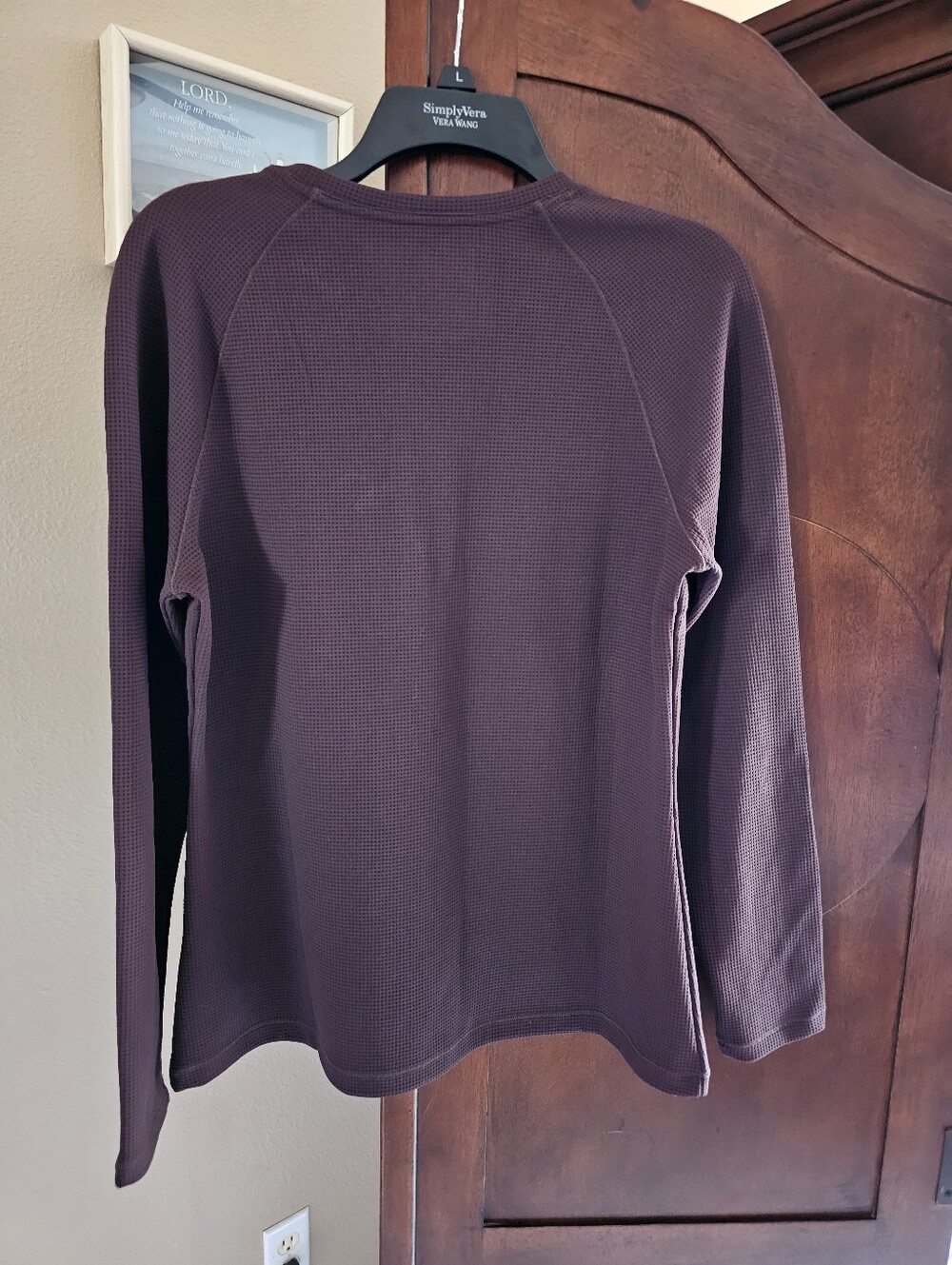 FIGS ESPRESSO WAFFLE WEAVE UNDERSCRUB - Picture 2 of 4